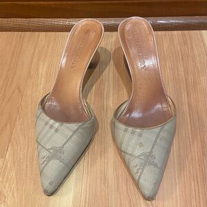 Authentic Burberry Mules